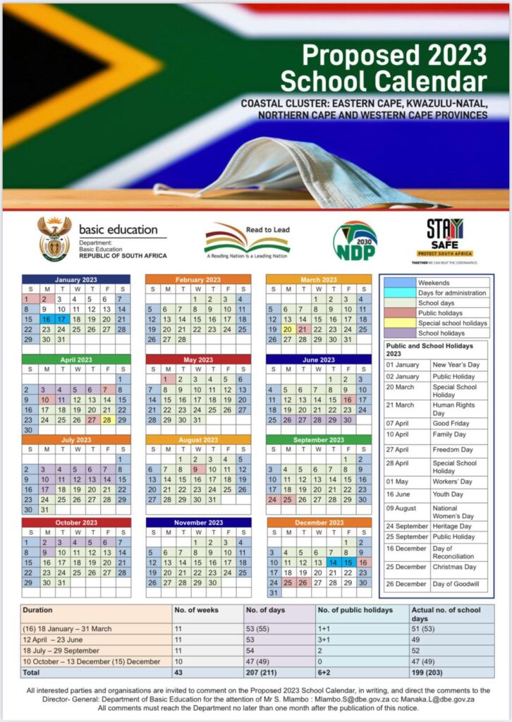 School Calendar 2024 Western Cape Caron Renelle